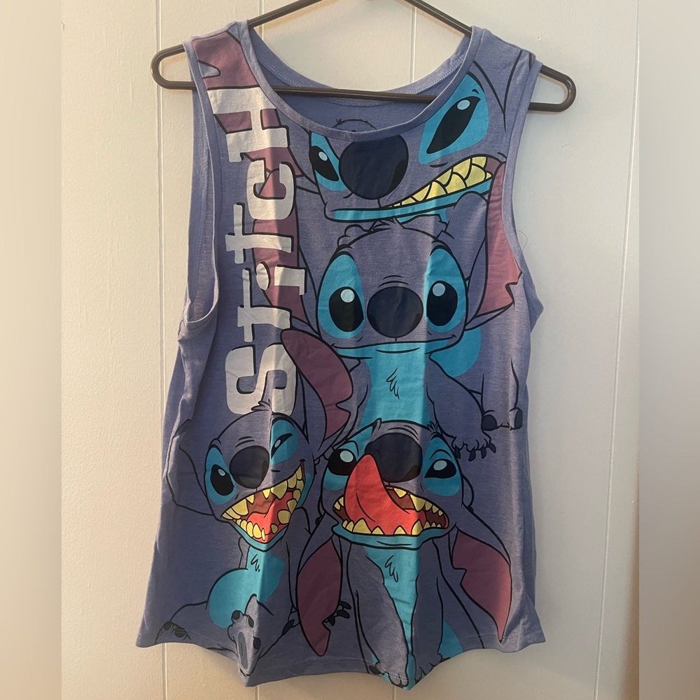 Disney stitch tank top